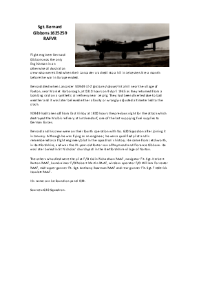 A preview of a PDF biography for Gibbons, Bernard